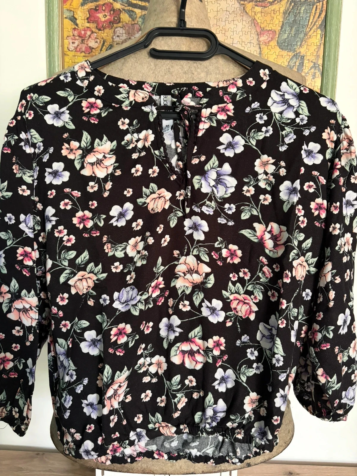 Blouse fleurie